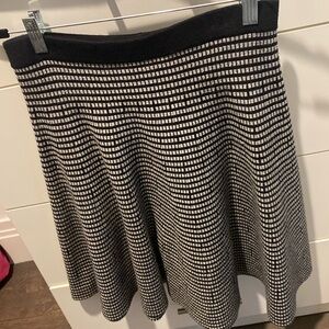 Saks fifth avenue womens a line knit skirt